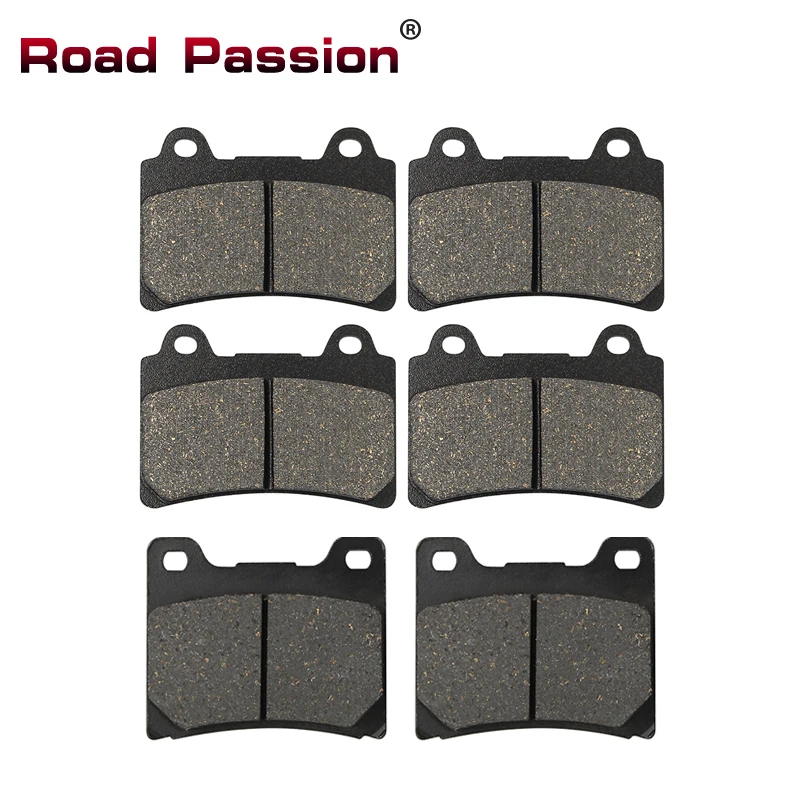 Road Passion Motorcycle Front & Rear Brake Pads For YAMAHA XJR1200 1995-1998 FZ750 FZR750 1987 TDM850 FZR1000 Genesis FJ1200A