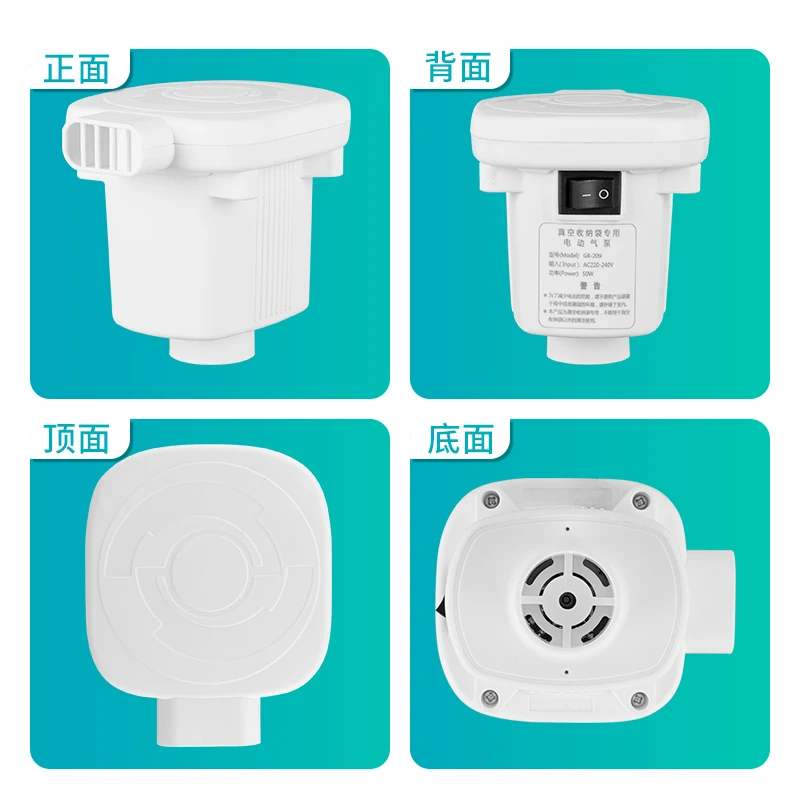Pellet cilindri compressi ad aria compressa aria compressa Soft salvaspazio pompa ad aria compressa Ar compressmido Home Storage BJ50CQ