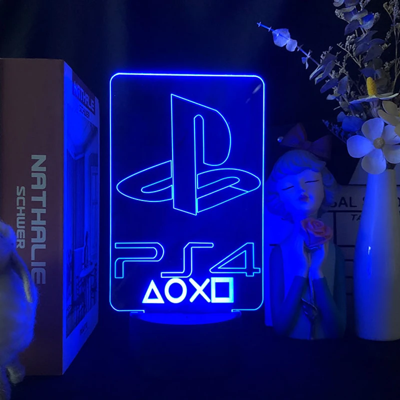 Gaming Room Decor Fancy Lighting Luces Habitacion Game Over Setup Chambre Decoration Luz LED Lamp RGB Gamer Night Light Gift image 2