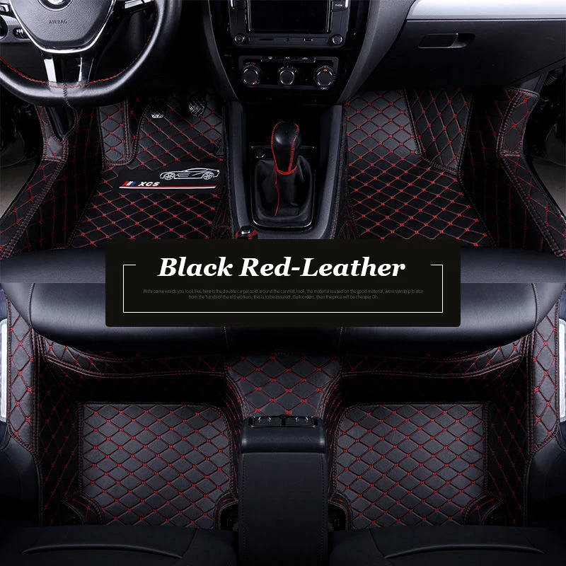 

Custom car mats for Audi RS3.2017.2018 Waterproof leather floor mats