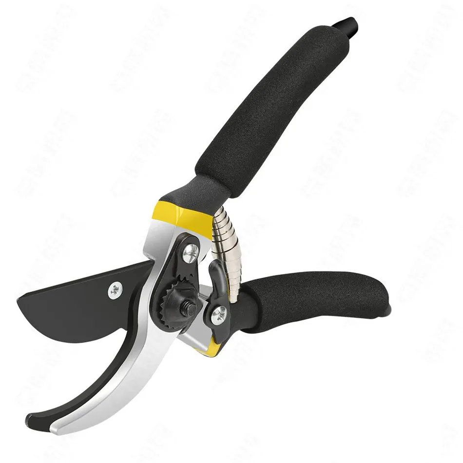 Professional advanced titanium bypass pruning shears handmade horticultural plant scissors branch pruning shears tool