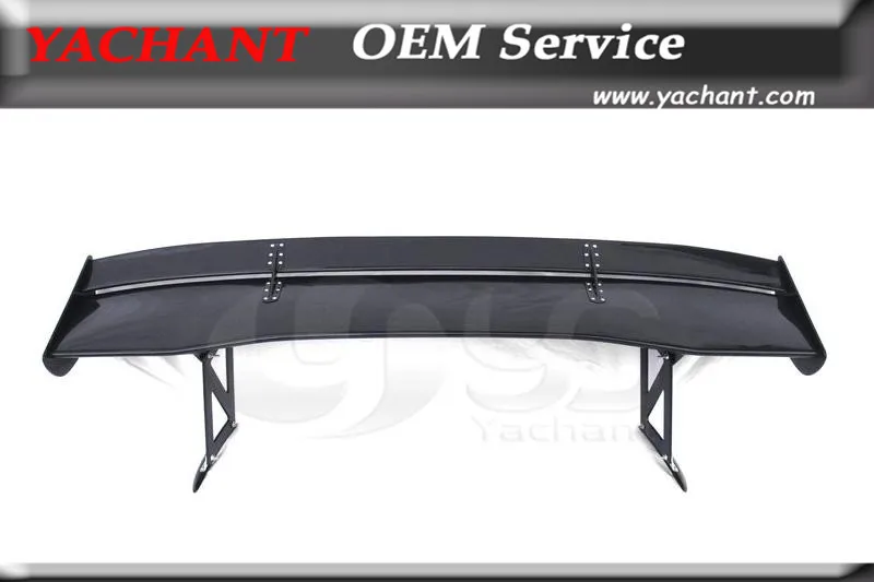 Car-Styling Carbon Fiber Trunk Spoiler Fit For 2000-2008 S2000 AP1 AP2 VTX Type 5 Style 1600mm Rear Spoiler GT Wing 290mm Stand