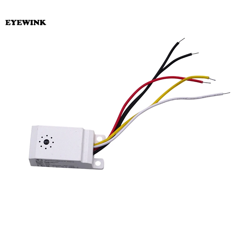 LED intelligent human body microwave radar induction switch fire forced start module stair ceiling lamp 220 V