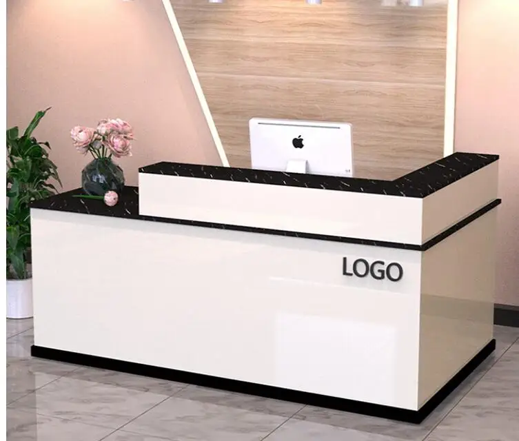 

Company reception desk modern simple cashier commercial bar clothing shop beauty salon small corner counter