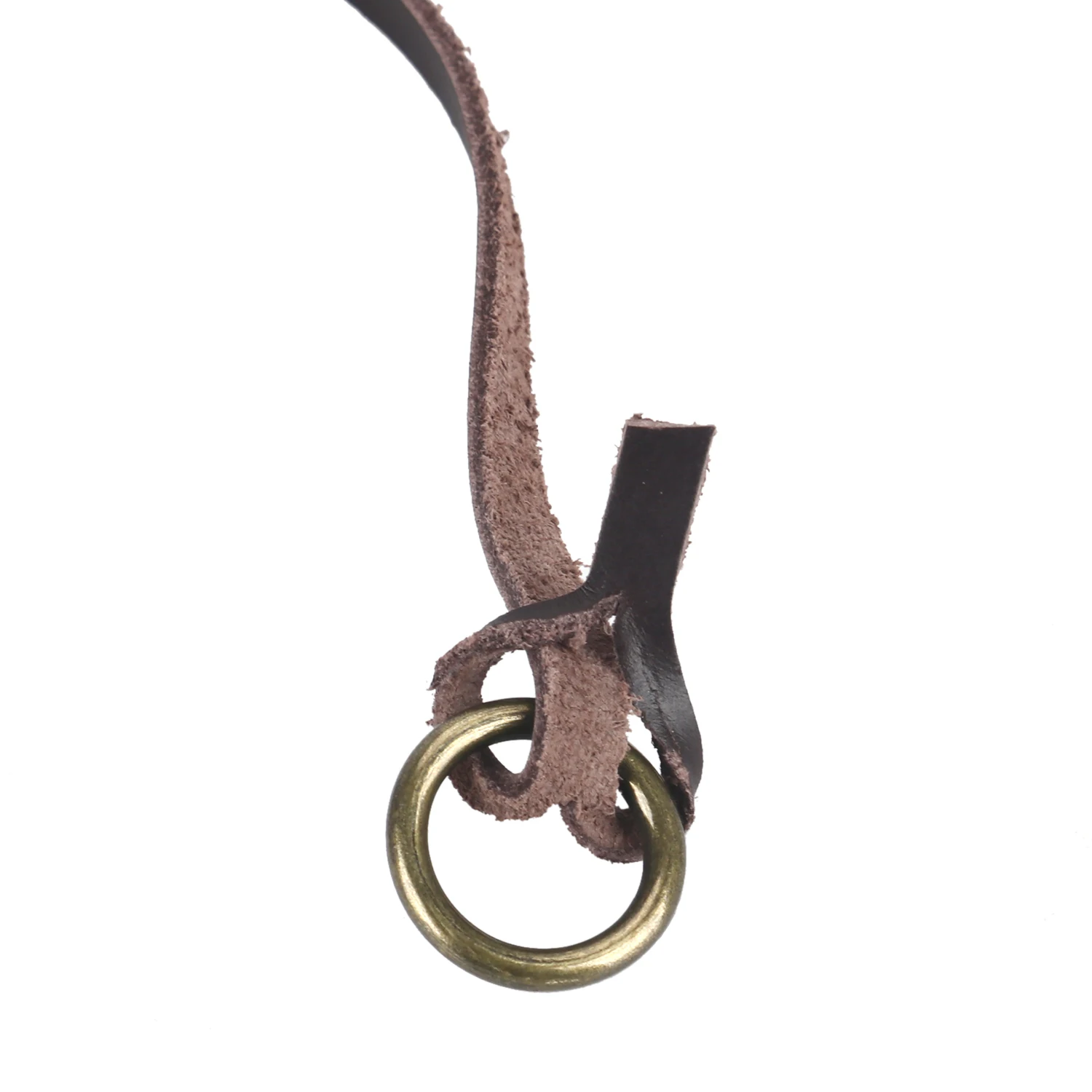 Tourbon Hunting Leather Bird Duck Strap Hanger Game Carrier Belt Holder Vintage Adjustable Brown Color 12 Loops Gun Accessories