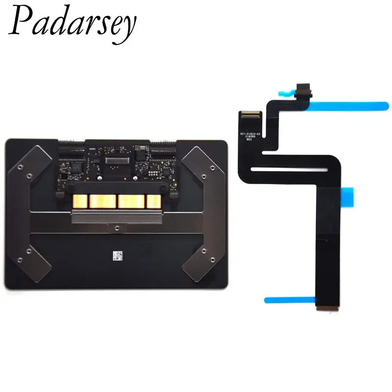 Padarsey – pavé tactile A1932 Original, Compatible avec MacBook Air 13.3 pouces avec câble, couleur argent, 2018