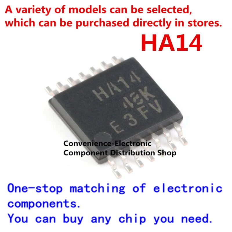 

5PCS/PACK HA14 SN74AHC14PW 74AHC14PW SMD screen printed HA14 logic chip inverter IC chip TSSOP-14