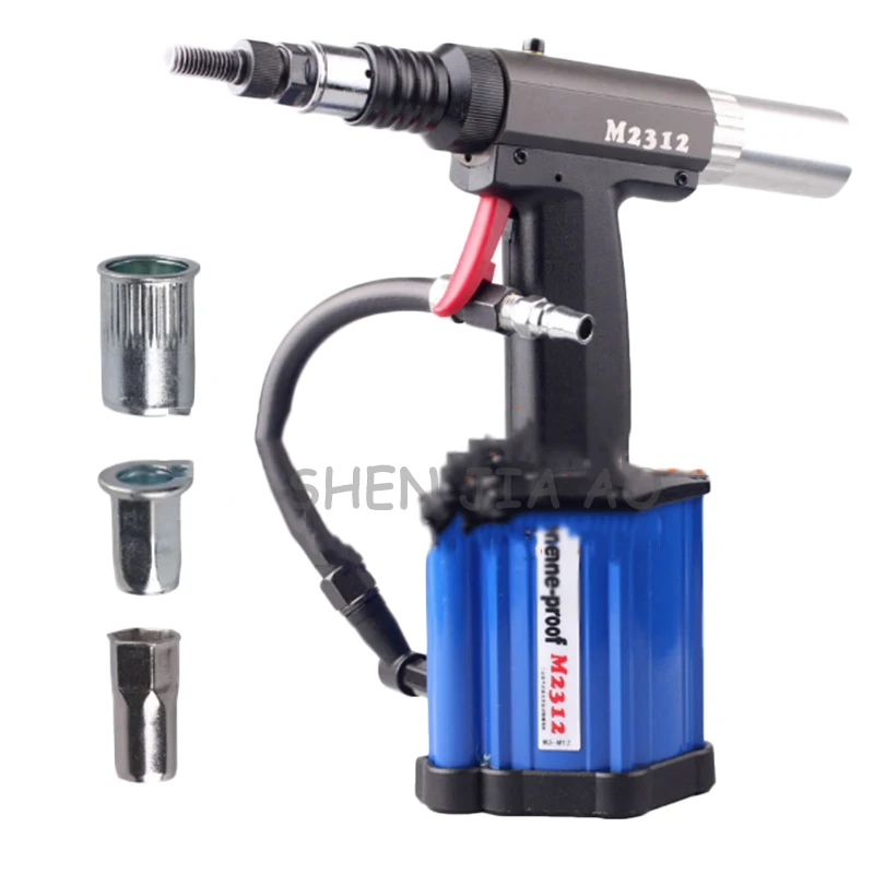 Automatic Pneumatic Riveting Nut Gun Tool M2312 Riveting Nut Gun Suitable For All Kinds Of Riveting Nuts Of M3~M12