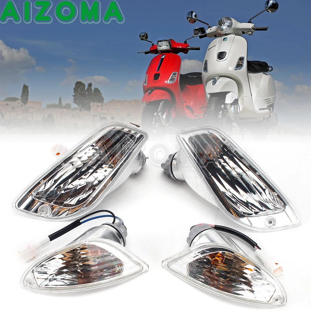 Motorcycle Scooter Front Rear Turn Signal Light Mark Running Indicator Light For LX50 LX125 LX150/LXV LX 50 LX 125 LX 150