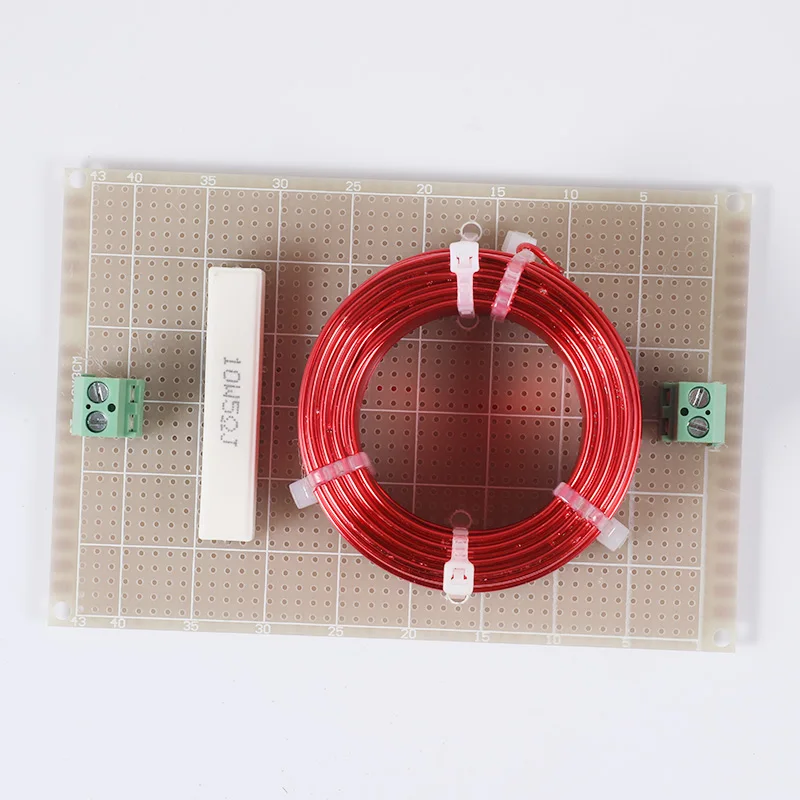 1,0 мм красный разделитель частоты полый индуктор медная катушка высокой чистоты Fever 4N бескислородная медь индивидуальные аудио аксессуары