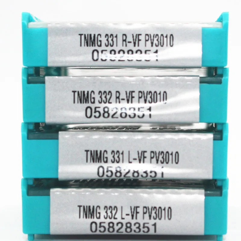 Frete grátis tnmg 160404/08 r/l vf pv3010 cermet externo torneamento inserções cnc torno ferramentas de corte