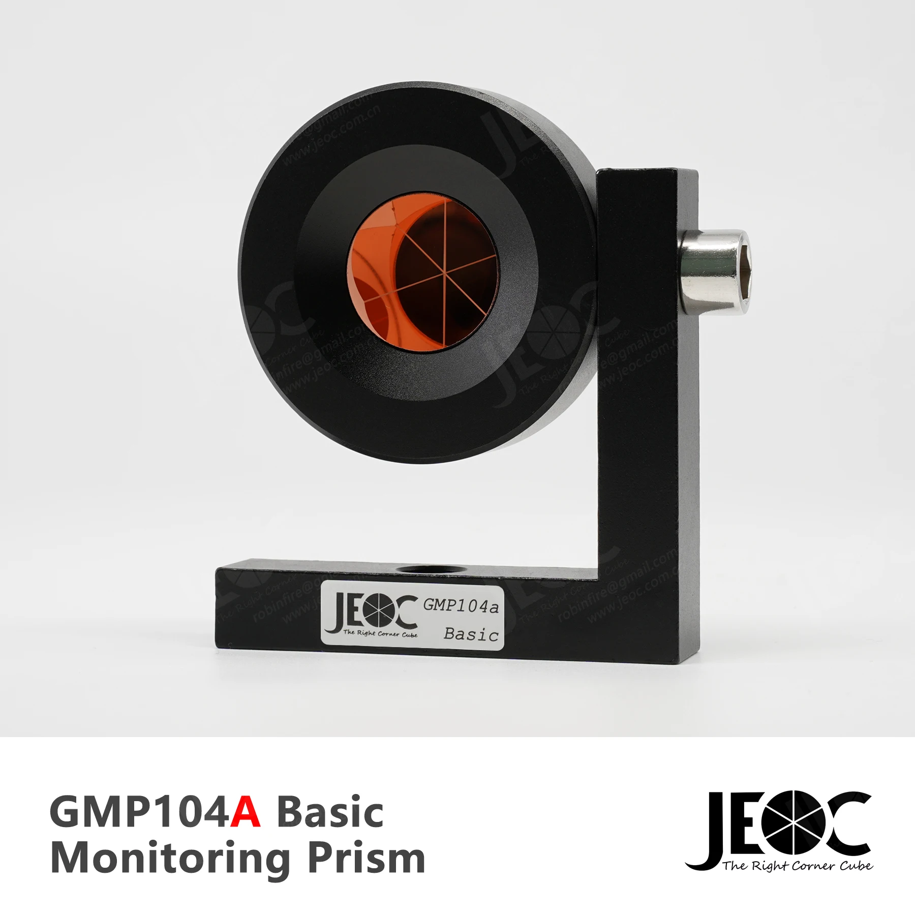 JEOC 90 Degree Monitoring Prism GMP104, 1 inch L Bar Reflector, for Leica totalstation Accessories Topography Land Surveying