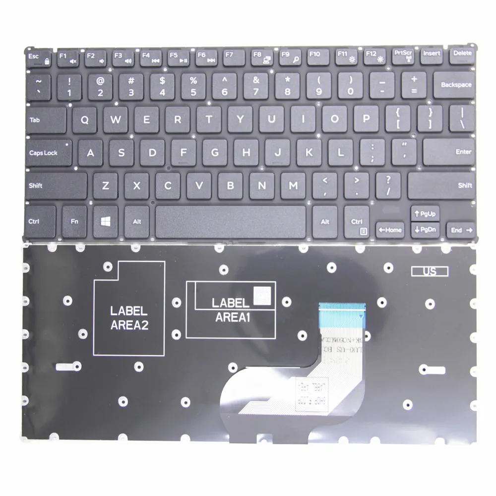 Tastiera US Laptop per Dell Inspiron Series 11 3162 3164 3168 3169 3179 P25T inglese