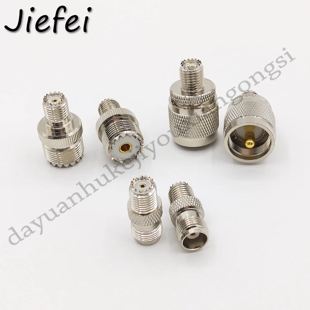 

miniUHF mini UHF Female To UHF PL259 SO239 male female TNC female Brass Straight Coaxial RF Adapters Cable Connector Socket