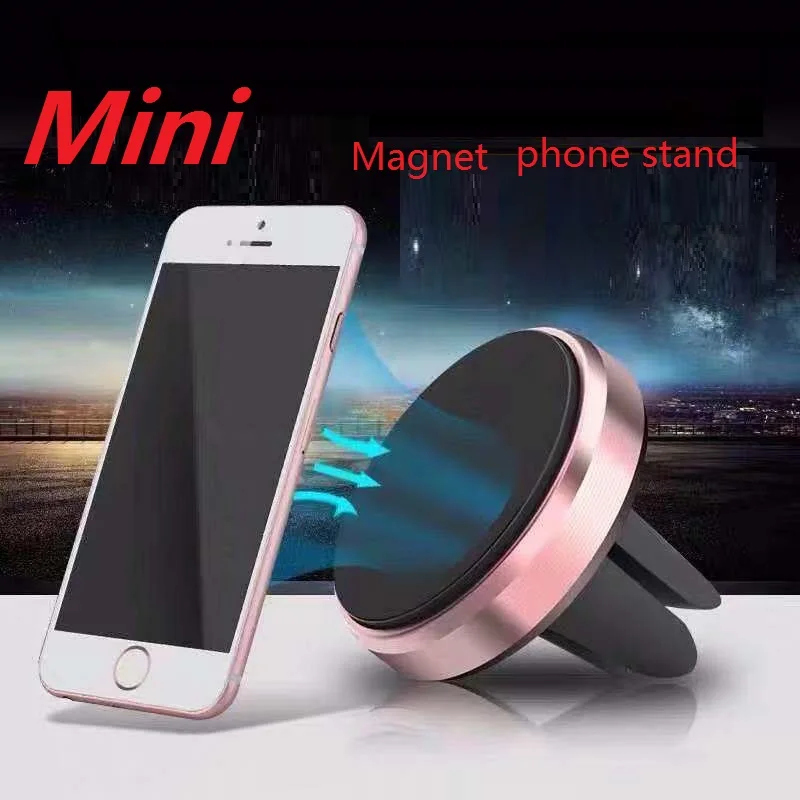 Magnetic mobile phone holder magnet mobile phone holder car vents installed universal mobile smart phone bracket magnet support