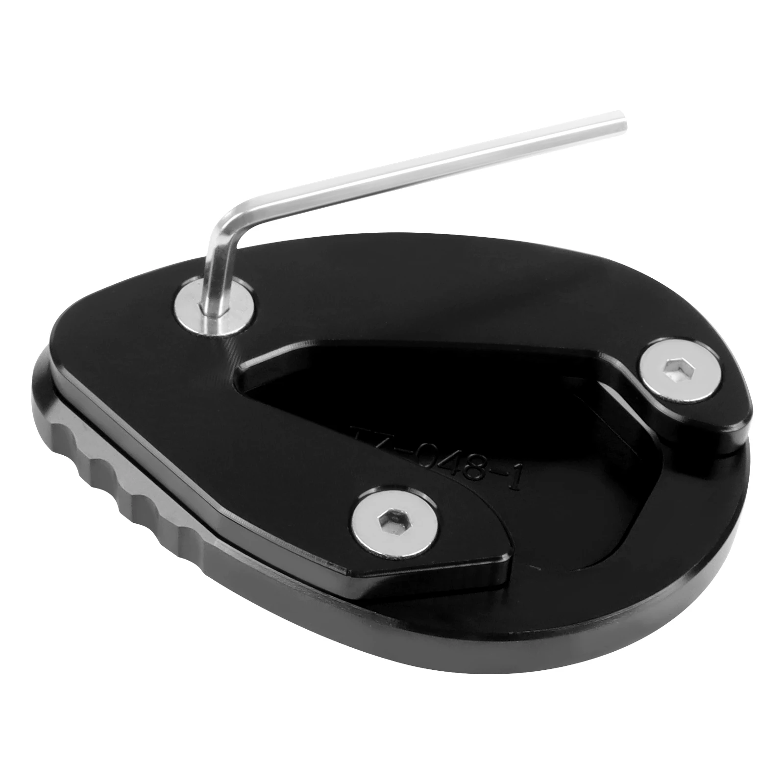 Panigale V2 CNC Kickstand For Ducati Panigale 899 959 1199 R S 1299 R FE/S Foot Side Stand Extension Enlarge Pad Support Plate
