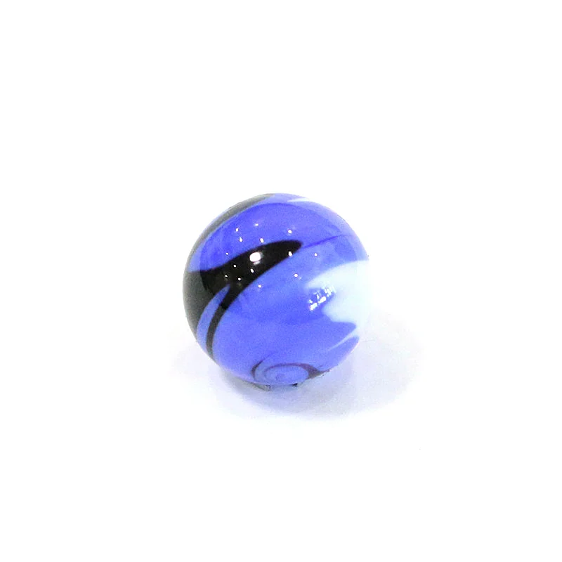 25MM Custom Colorful Handmade Murano Glass Marbles Balls Ornaments Home Vase Bonsai Decor Accessories Game Pinball Toys For Kids