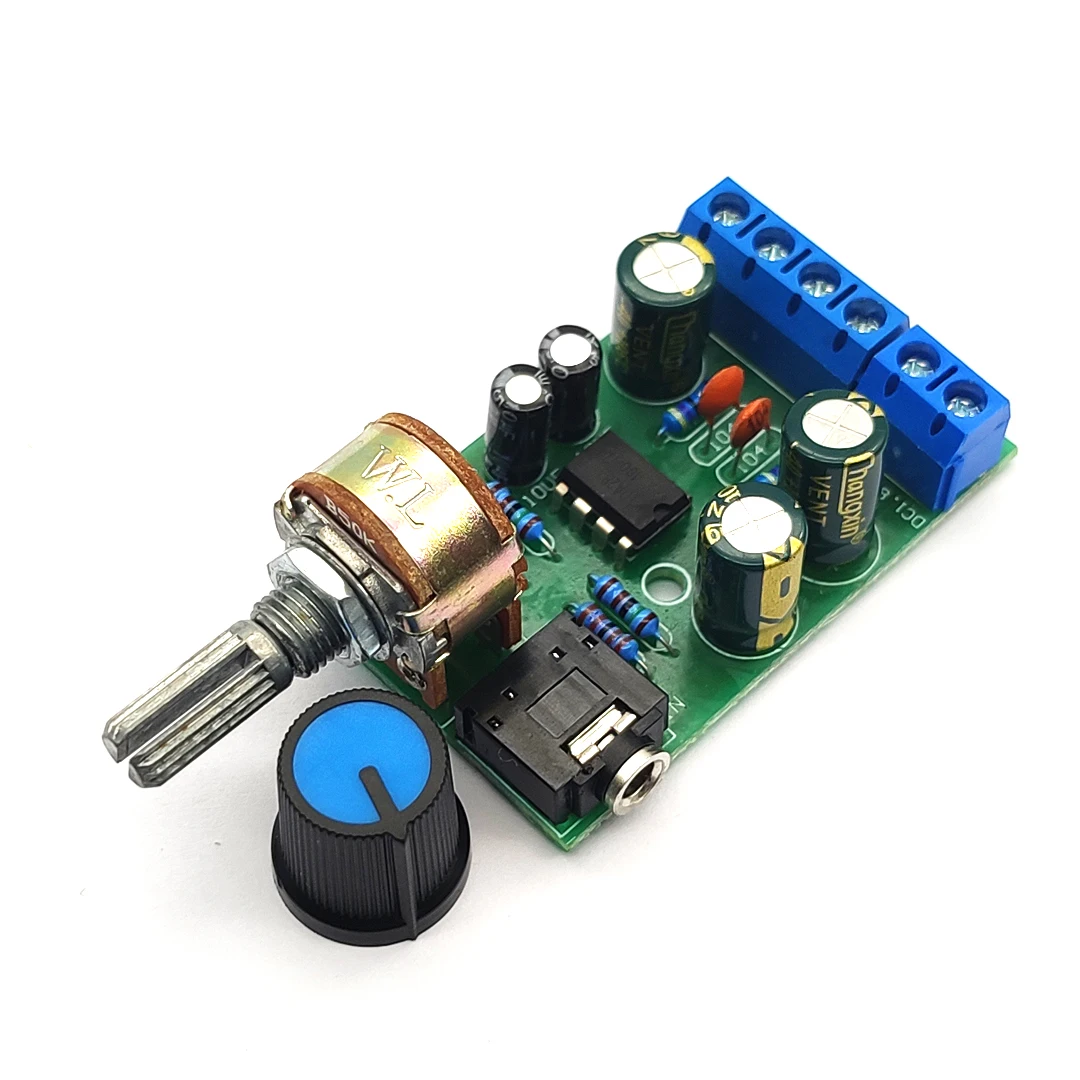 TDA2822M Power Amplifier Board 2.0 BBual Channel 2*1.5W Stereo mini Power Amplifier Module DC12V