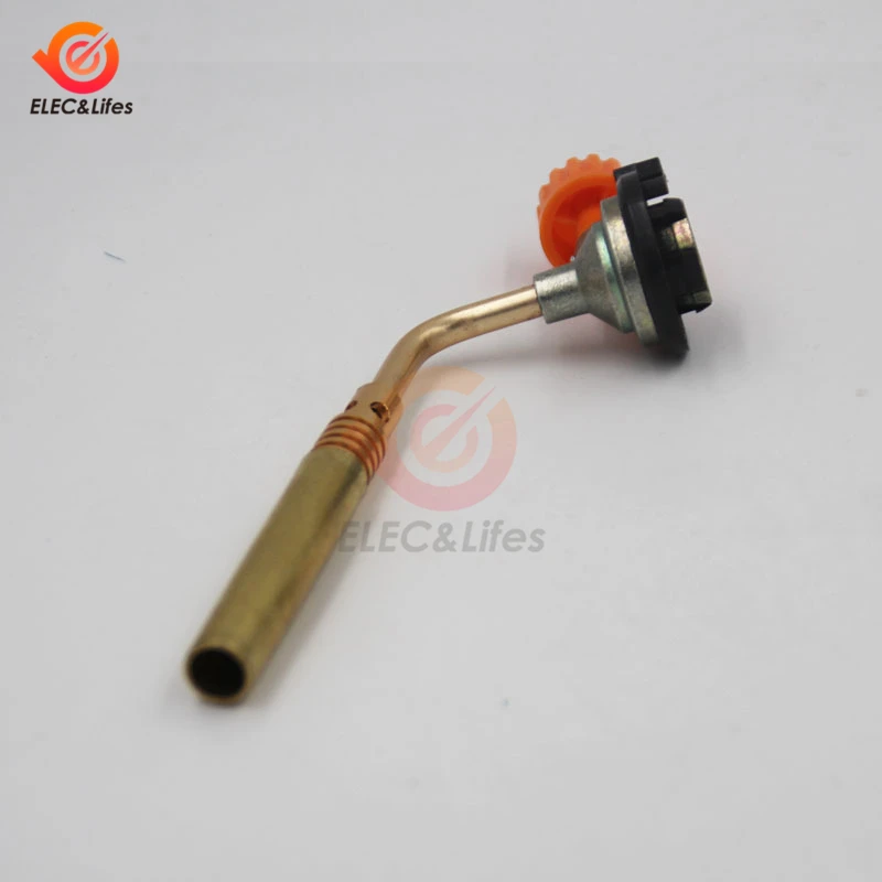 Butane Burner Welding Gas Torch Outdoor Camping Picnic BBQ Brazing Gas Torch Soldering Heat Gun for Welding Equipment