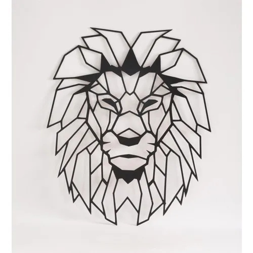 Gift Wooden Lion Wall Decor Wall Decoration Living Room Decor Self Adhesive Decorative Motifs for Wall Ornaments