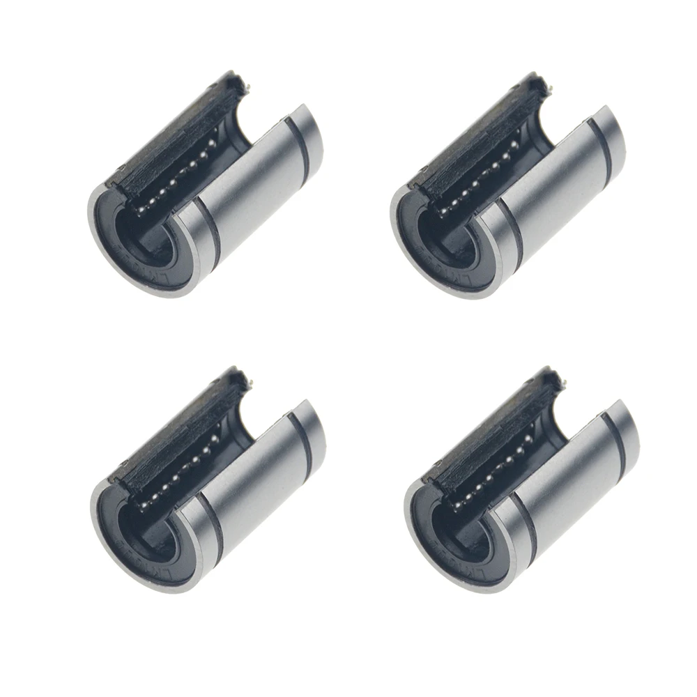 4PCS/lot LM10UUOP LM16UUOP LM20UUOP LM25UUOP LM30UUOP LM35UUOP Linear bearings Open Type CNC Linear Bushing