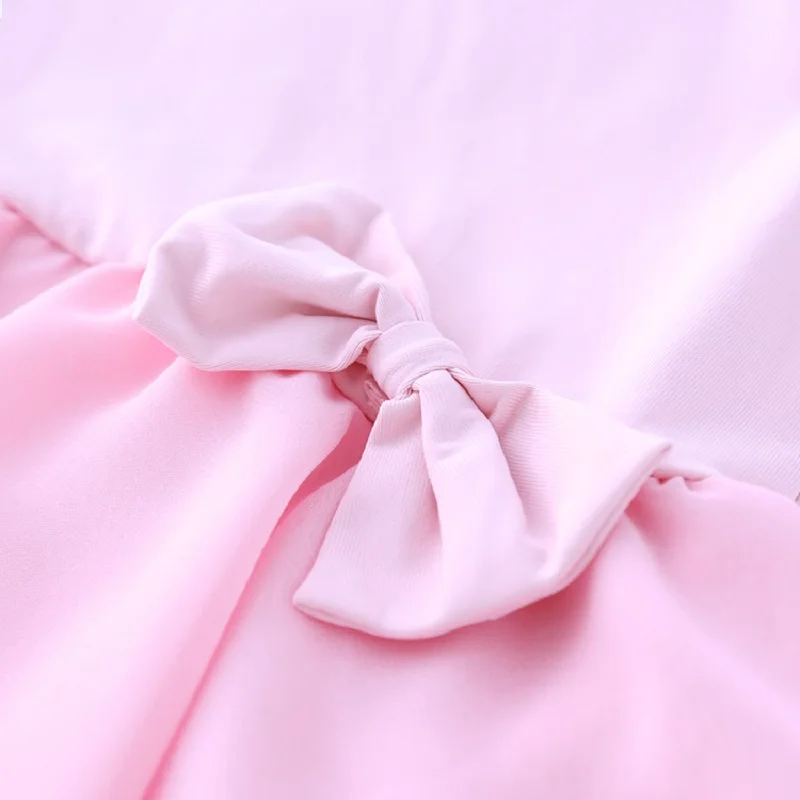 Vestido de baile de manga corta para niñas, tutú de algodón de buena calidad, faldas de baile