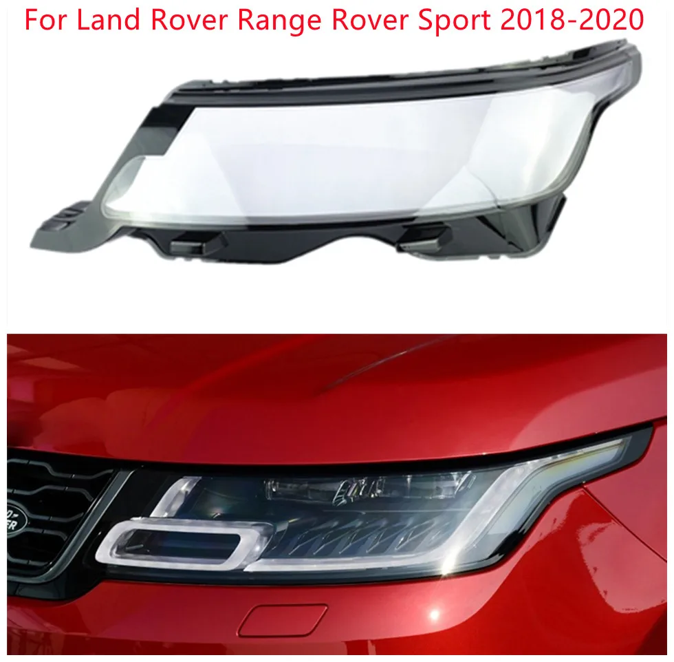 

Headlamp Cover Lamp Shade Front Headlight Glass For Land Rover Range Rover Sport 2018 2019 2020 Headlight Lens