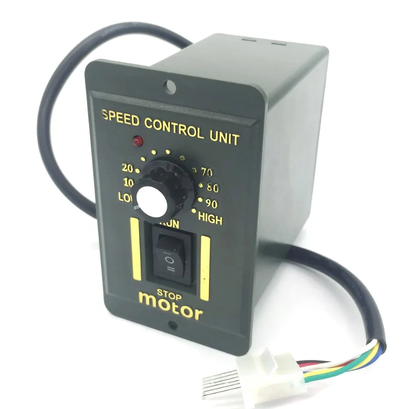 Single Phase AC 220V Motor Speed Controller 6/15/25/40/60/90/120/200/250W Adjust Speed Forward Reverse For AC Motor Control