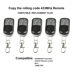 Clé de porte de garage universelle, code roulant de copie IP, télécommande, code clone, QI156, 433MHz