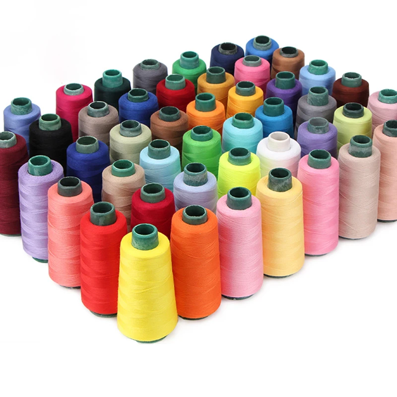 2500 Yards 40/2 Polyester Sewing Thread Home Sewing Machine Thread Needlework Hand Sewing Supplies