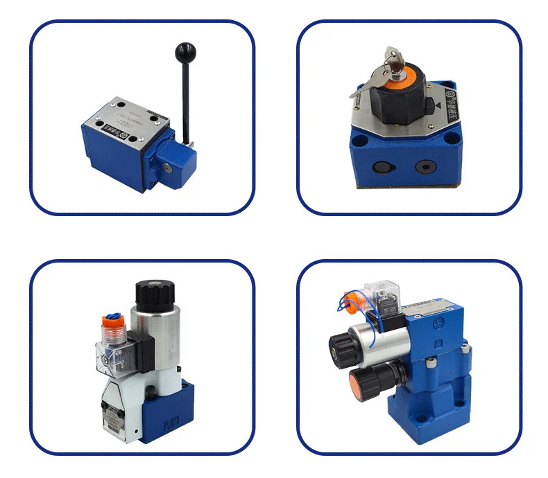 Hydraulic Electromagnetic Directional Valve 4We10E31B 10J 10G 10H 10D Through The Solenoid Valve 24V