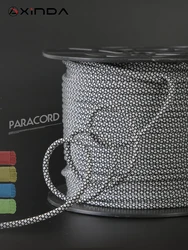 Xinda outdoor 4mm paracord mountaineering auxiliary line 9 core life-saving rope equipment safety multifunctional rope