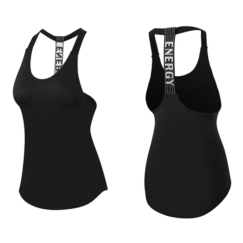 Summer Quick Dry Sleeveless Running Shirt Women Breathable Yoga Tops Sexy Gym Fitness Sportswear Vest Elastic Tank Top Customize