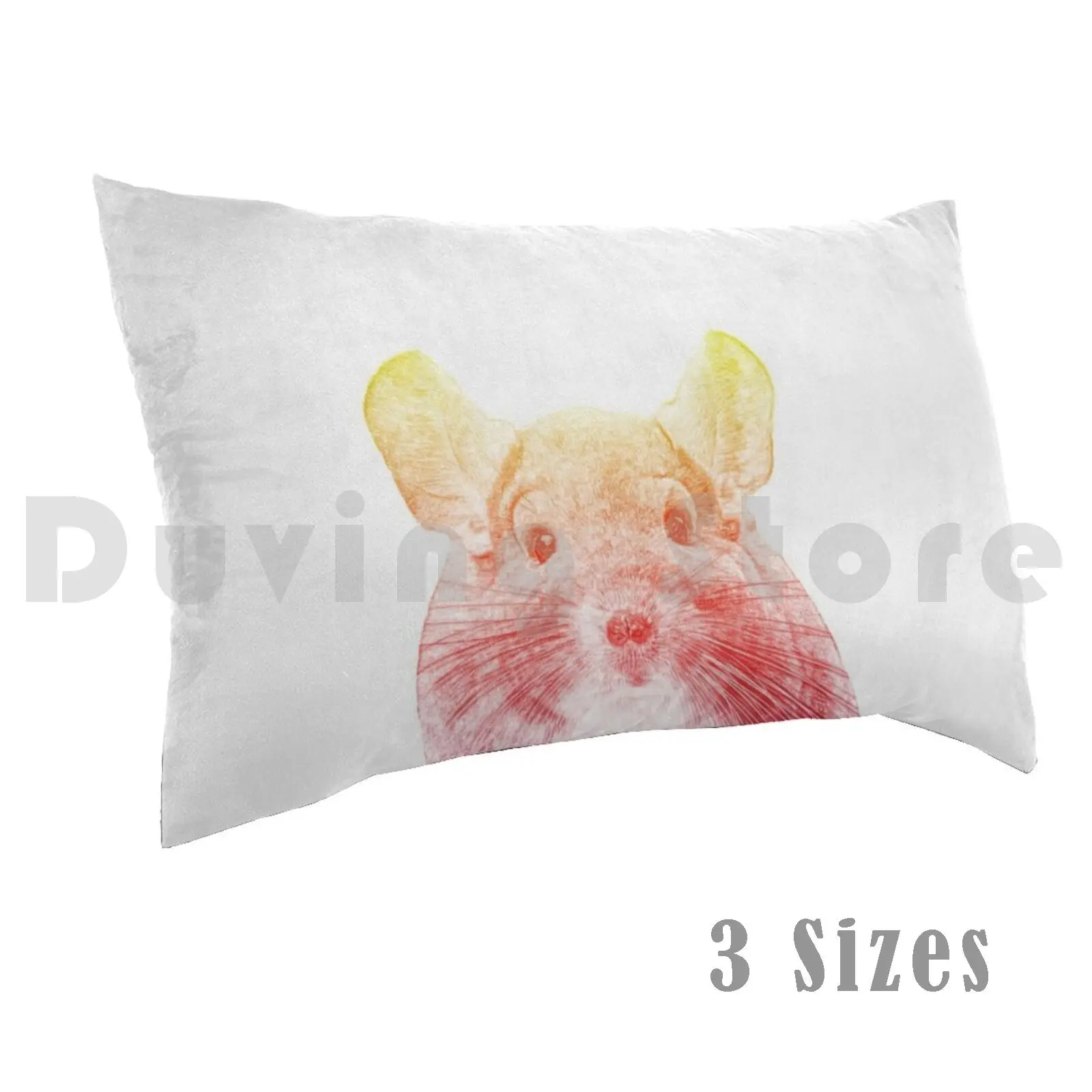 Chinchilla Pillow case 1337 Chinchilla Mouse Animal Rodent Sweet Autumn Forest Animal Domestic