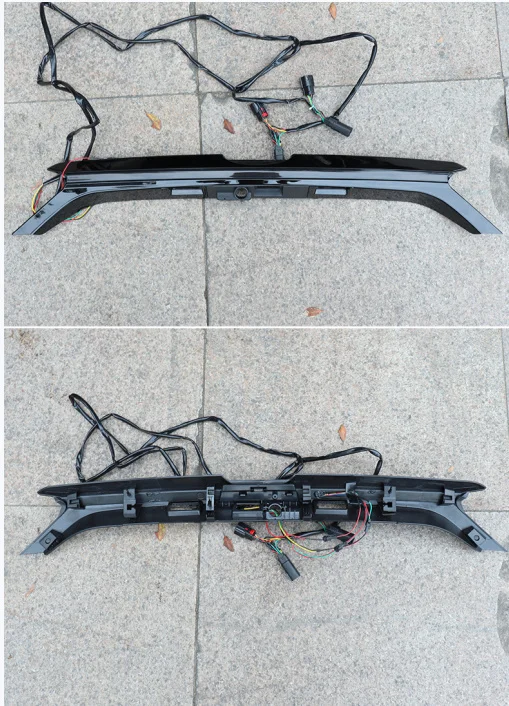 ABS Tail Wing Roof Visor Rear Spoiler for Ford Mondeo 2013-2016 with Additional Brake Light