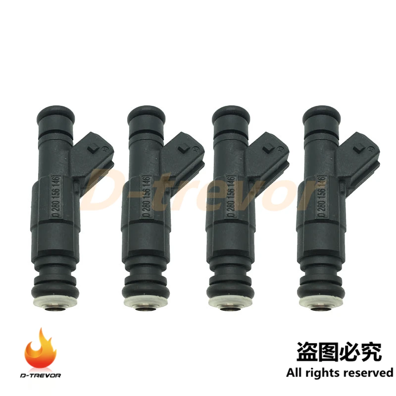 

4Pcs OEM 0280156146 Fuel Injectors Nozzle for Volvo 850 LS LW S70 V70 P80 06-00 2.0L 2.5L 026133025A