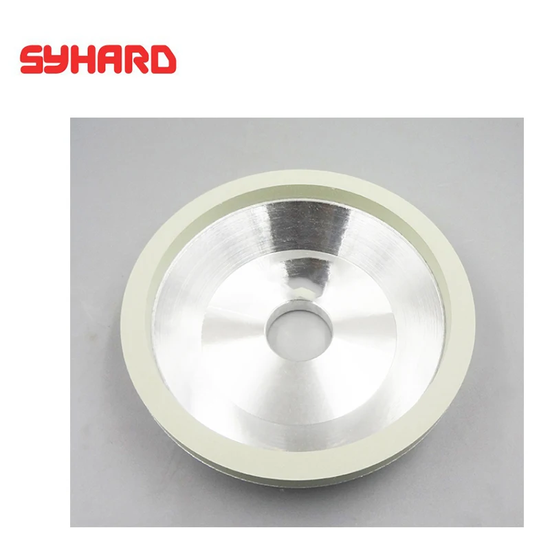 Ceramic Diamond Grinding wheel Bowl Shape Diameter 150mm PCD Abrasion Wheel  Particle Size 80-6000