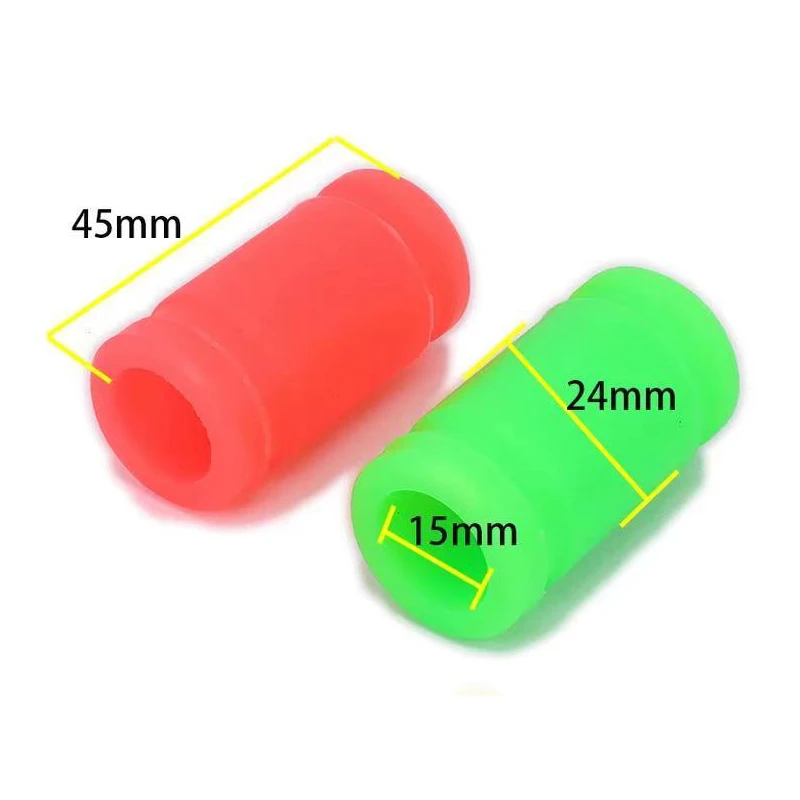 1pc/3 sztuk Tuned złącze rurowe rury pokrywa silikonowa Tube Case wspólne Adapter dla HSP 1/8 Nitro olej silnikowy Rc samochód Off-samochód zabawka