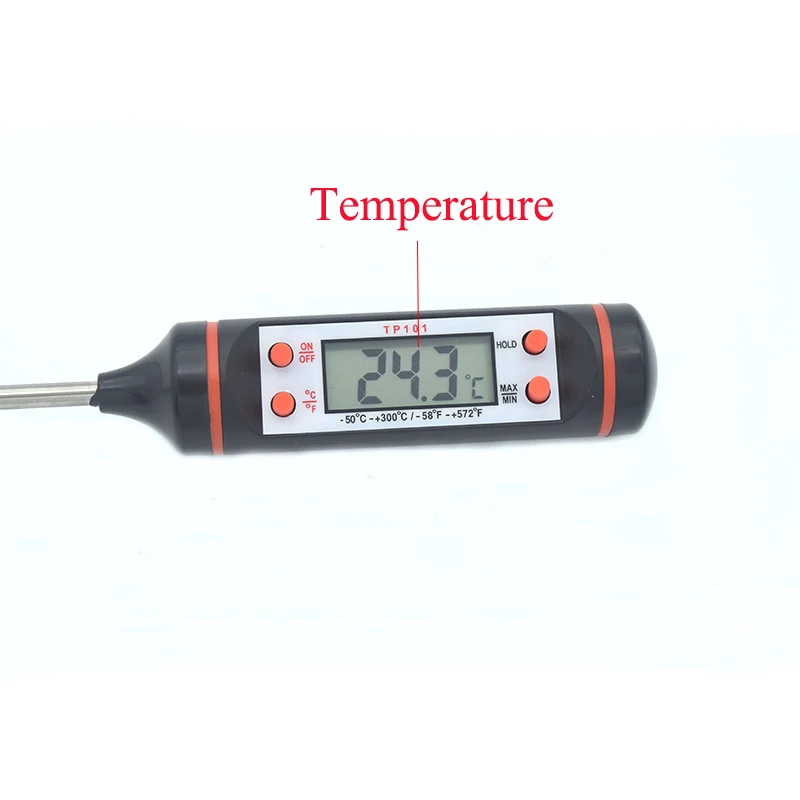 Kitchen Digital Food Thermometer Meat Cake Candy Fry Food BBQ Dinning Temperature Household Cooking Thermometer