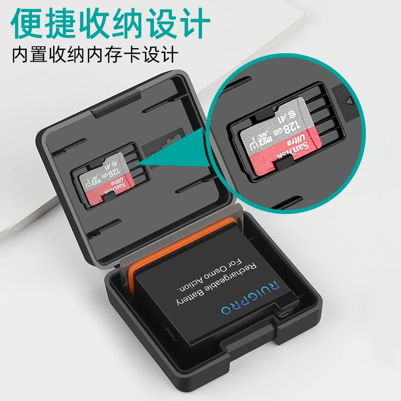 Custodia protettiva per batteria per GoPro Hero11 10 9 8 7 6 5 4 nero Xiaomi Yi MiJia 4k SJCAM SJ4000 SJ8/9/10 accessori per fotocamera