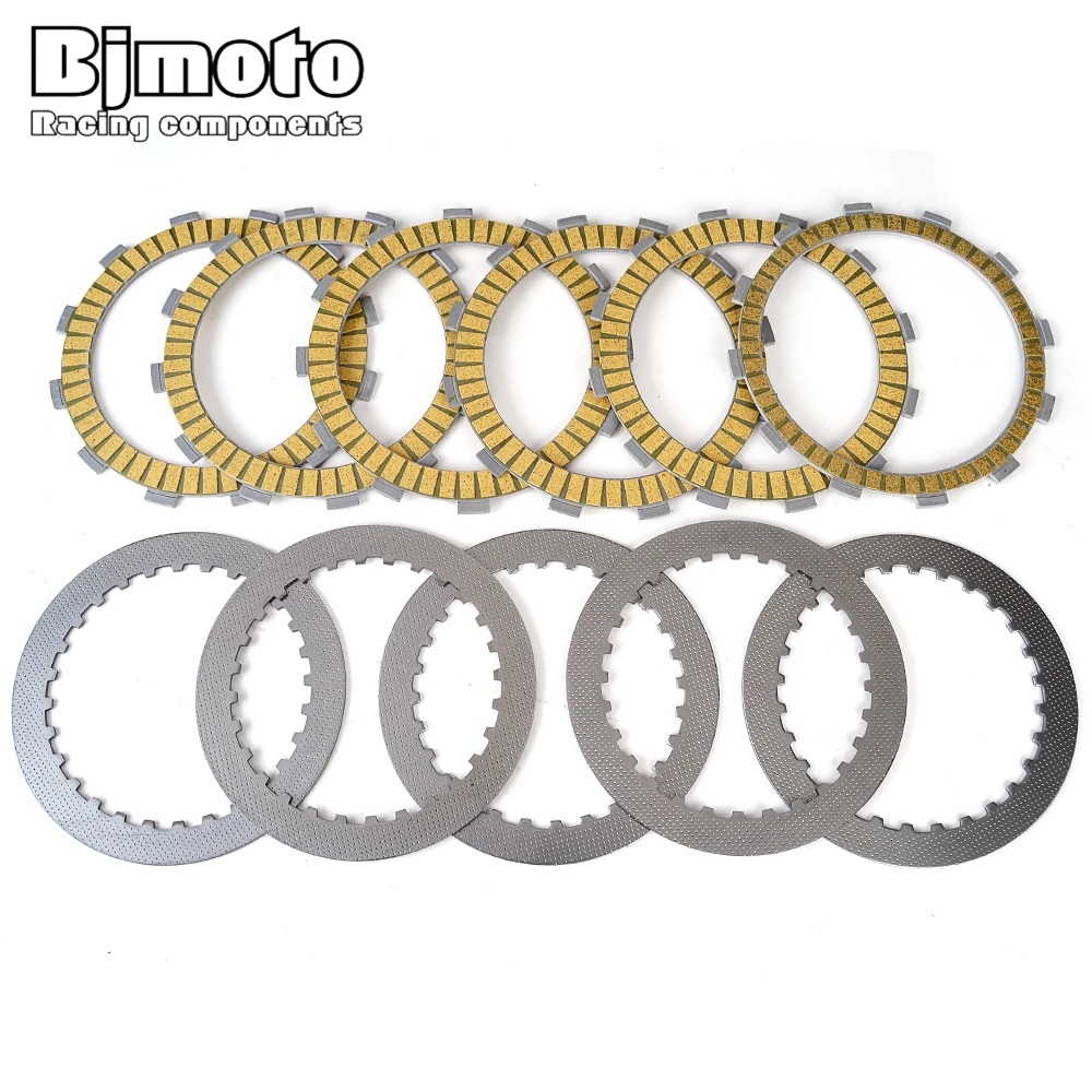 Clutch Friction Plate Set For Honda CB400 VTEC NC39 NC42 CBR500F CBR600F Hurricane CBR400 NC23 CBX550 CBX400F CB-1 CB400F