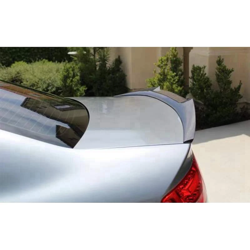 For Audi A4 B8  Car Decoration High Quality Carbon Fiber Rear Trunk Spoiler 2009 - 2012 M4 Style