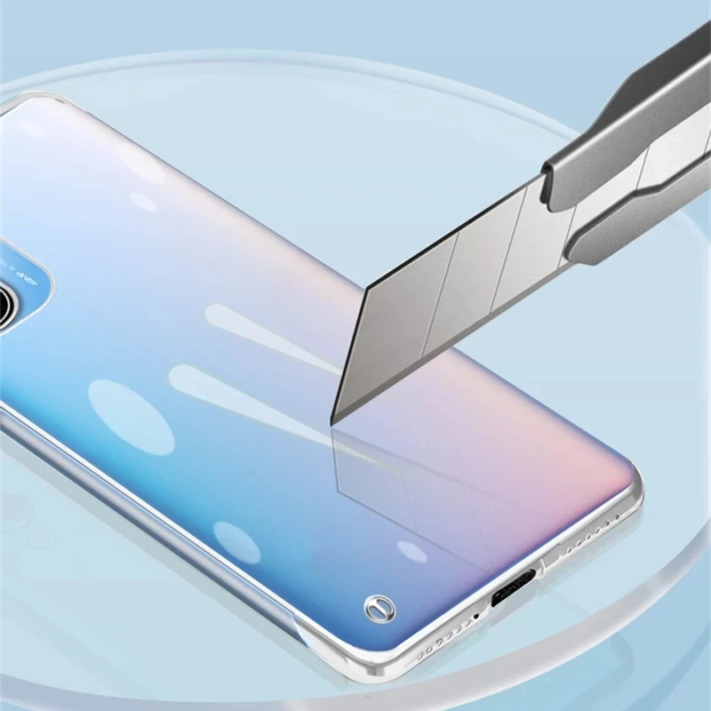 Transparent Frameless PC Hard Case for Xiaomi POCO F3 X3 GT M3 M4 Pro Mi 12 11 Lite 5G Redmi Note 10 8 Pro 10S MIX4 CIVI Cover