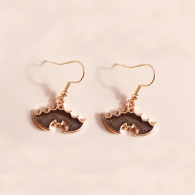 Trendy Halloween Tropfen Ohrringe Für Frauen Mond Tod Geist Kürbis Skelett Baumeln Ohrringe Party Zubehör Lustige Schmuck Geschenke – Detail 31
