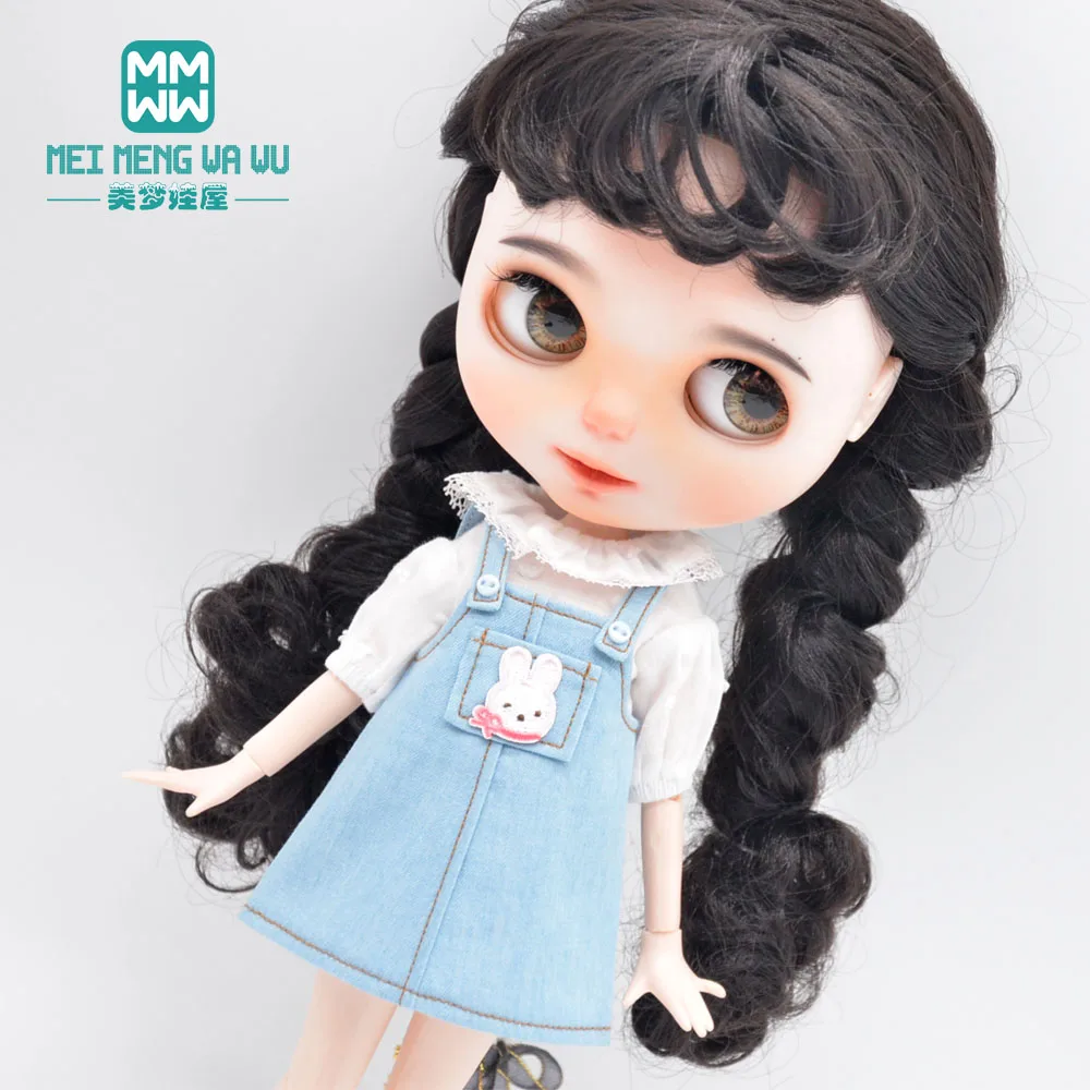 Fashion overalls jumper skirt for Blyth Azone OB23 OB24 Doll Clothes