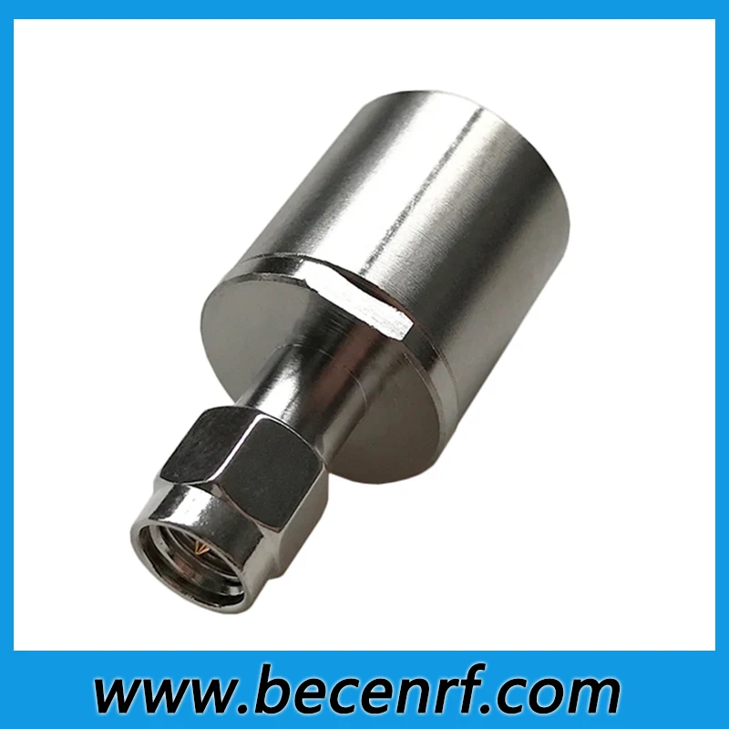 DC-3GHz/6GHz 2W RF Dummy Load 50Ohm SMA Male Connector 50Ohm Termination becenrf