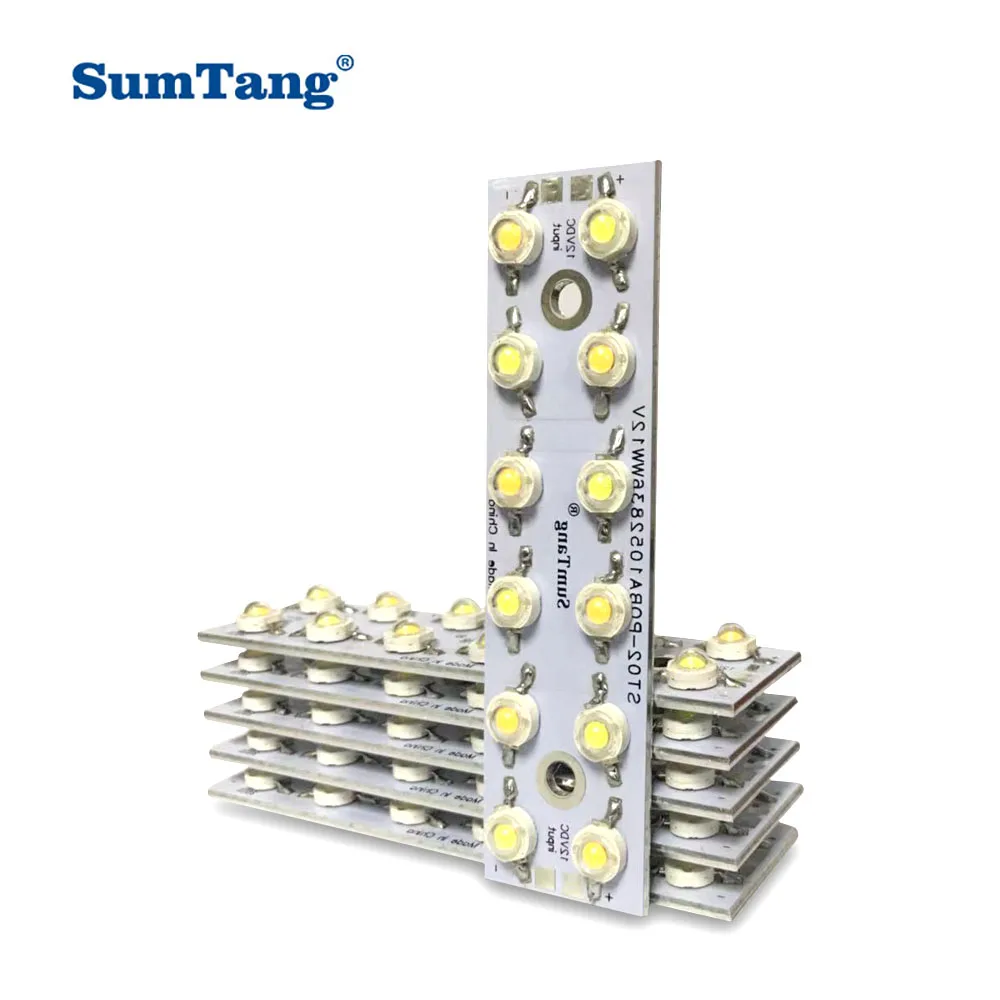 10Pcs/Lots High Quality SumTang Car Led Light Module 12V 8-24W 12-36W Warm White Natural White Cool White