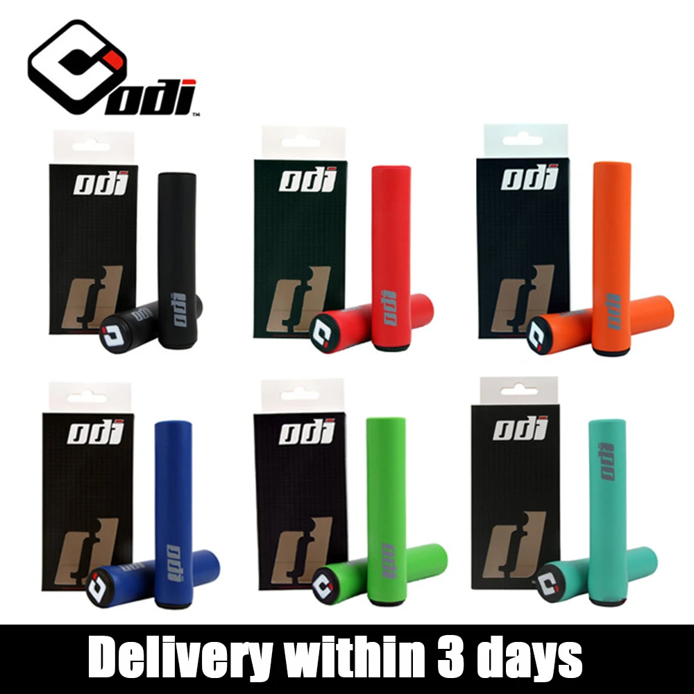 ODI Silicone Handle Set Mountain Bike Handle Super Light Shock Absorption Dirt Resistant Sponge Handle Set 10 Color Genuine