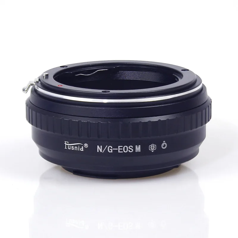 N/G-EOSM Macro Tập Trung Helicoid Adapter Ring Cho NIKON G//F Ống Kính Canon Ef-M EOSM/M2/M3/M5/M6/M10/M50 Máy Ảnh Không Gương Lật