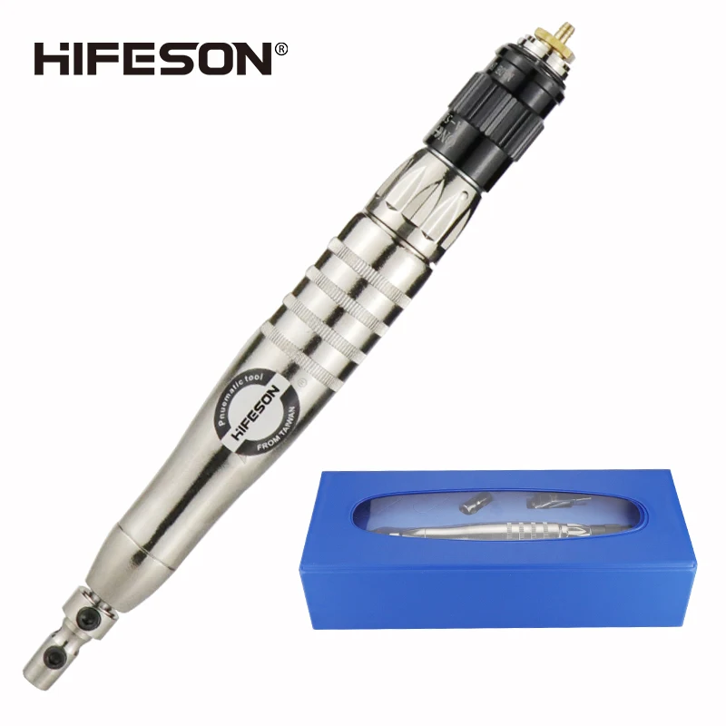 HIFESON 05R File Ultrasonic Pneumatic Reciprocating  Trimming Deburring File Polishing File Pneumatic Tools